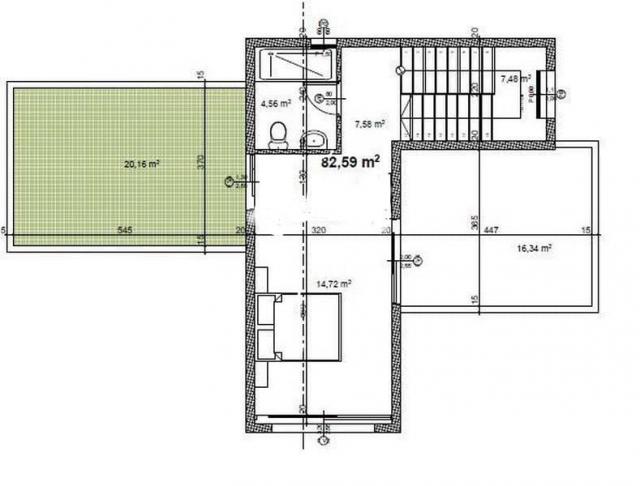 New house in Bar, Green Belt area