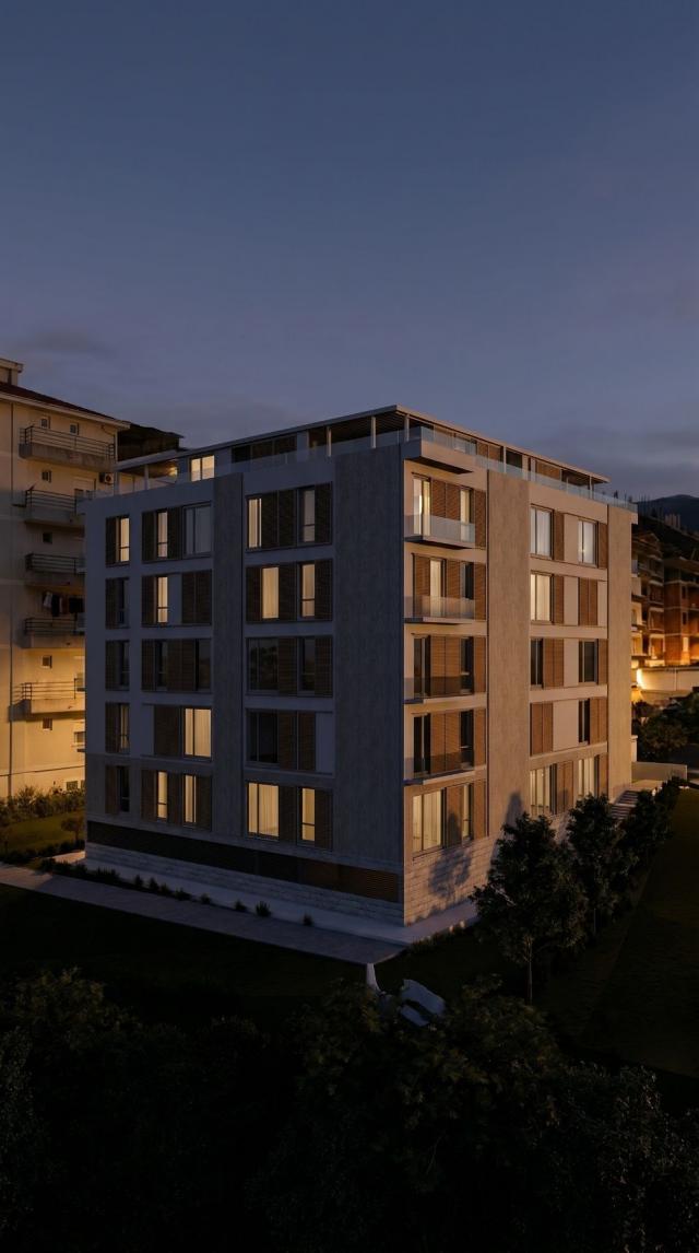 Jednosoban stan 51.86m2 u novogradnji – Budva, Potkošljun