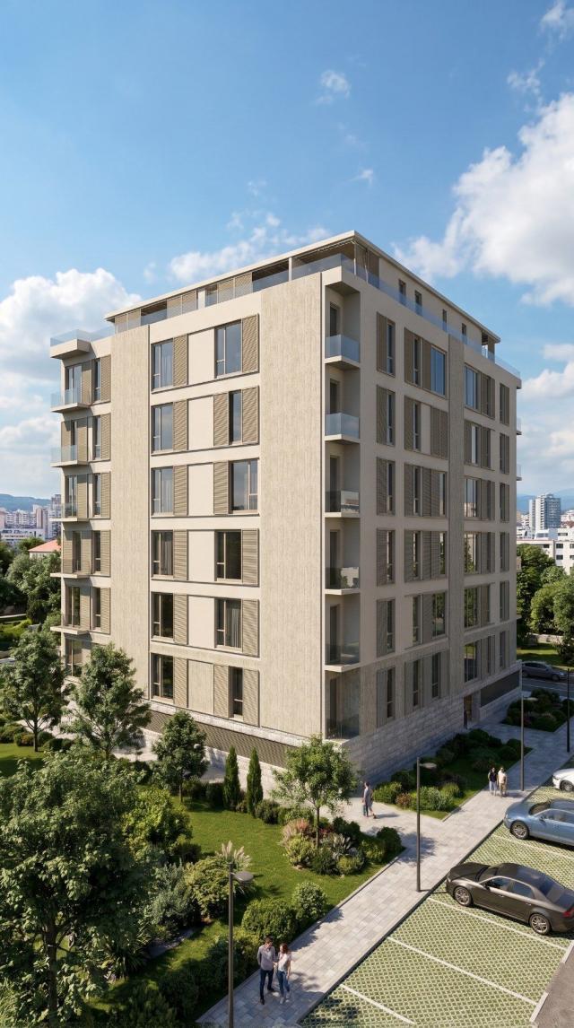 Jednosoban stan 51.86m2 u novogradnji – Budva, Potkošljun