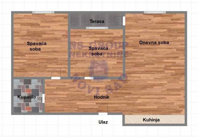 Stan bez ulaganja, namešten