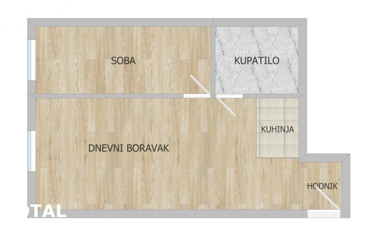 NOVI SAD - TELEP - 28.00 m2