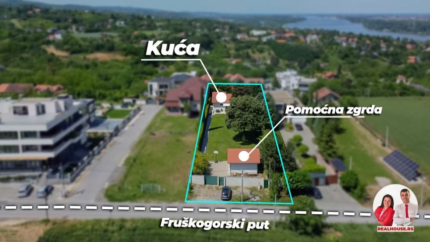 Kuća na Popovici na Fruskogorskom putu
