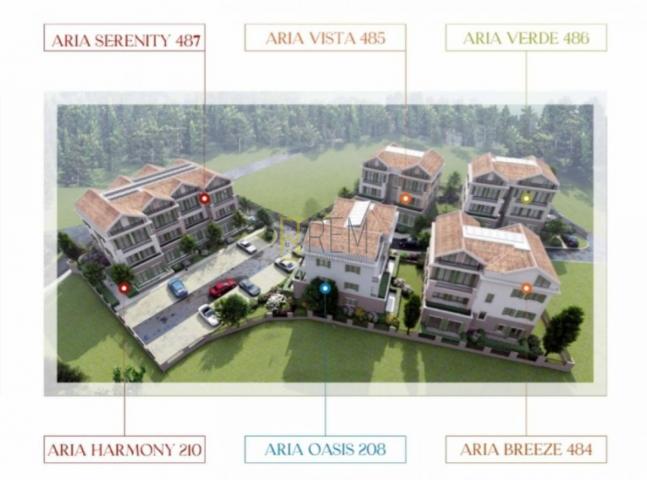 Na prodaju – Dvosobni stanovi u Aria Breeze – novogradnja u Tivtu