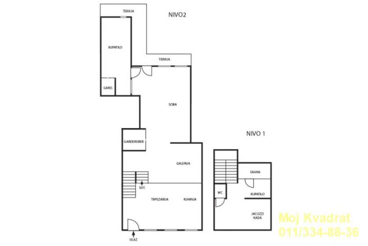 Luksuzan apartman kod Hrama Svetog Save – 109m2