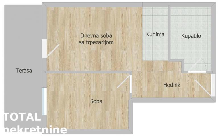 NOVI SAD - GRBAVICA - 36.00 m2