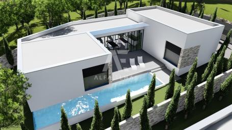 Rovinj, surroundings, newly built luxury villa with pool in a quiet location!! ID 240