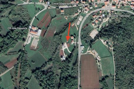 Istra, Barban, građevinsko i poljoprivredno zemljište 3260m2 u mirnom đelu 
