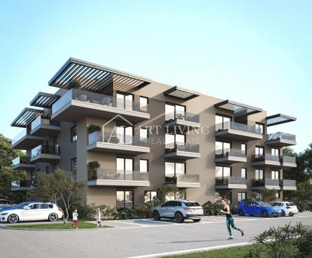 Poreč-surroundings, Apartment on the ground floor with a garden 500 m from the sea, NEW BUILDING!