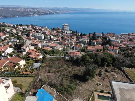 OPATIJA, CENTER - newly built apartment 65.02m2 with a panoramic view of the sea + environment 91.54