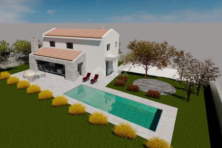 ISTRIA, BARBAN - Building plot with building permit