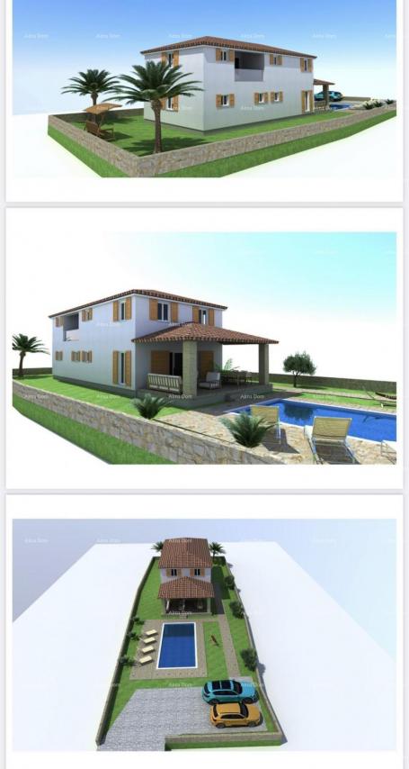 Building land Building plot with conceptual design