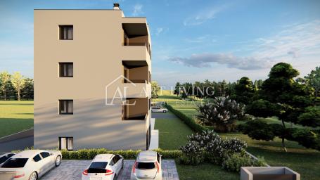 Istria, Poreč, surroundings - modern two-room apartment with sea view