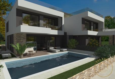 CONTESSA 5; Moderna dvojna kuća sa bazenom