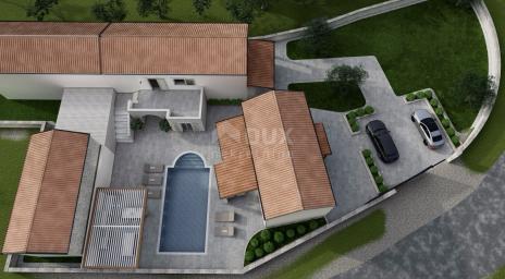 ISTRA, ŽMINJ - Imanje s dvije kuće i dva objekta na prostranoj okućnici