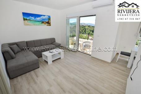 A new one-bedroom furnished apartment Igalo