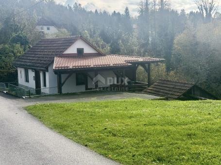 GORSKI KOTAR, SEVERIN NA KUPI-Interessantes Einfamilienhaus in Flussnähe