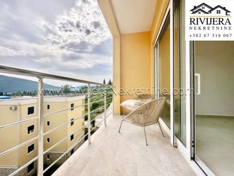 For sale two-bedroom apartment with a sea view in Đenovići Herceg Novi.