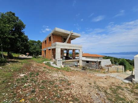 ISTRA, RABAC - Moderna novogradnja s panoramskim pogledom na more