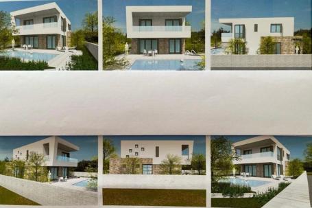 Zadar, Sukošan, građevinsko zemljište s projektom, površine 527 m2