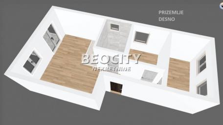 Čukarica, Bele vode, Palisadska 2. deo, 3. 0, 55m2, 117260EUR