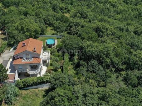 CRIKVENICA, GRIŽANE - Wunderschönes Einfamilienhaus mit Pool und Meerblick!