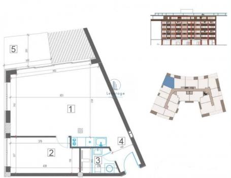 Apartman, Vrnjačka banja, Centar, 56m2, cena bez pdv