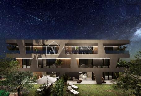 Istria, Umag, surroundings - modern apartment on the second floor of a smaller residential building 