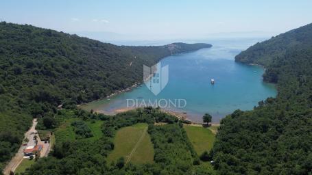 Labin, Umgebung, Agrarland, 1. Reihe zum Meer