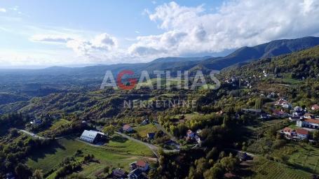 Jastrebarsko, Plešivica, zemljište 6. 086 m2, panoramski pogled