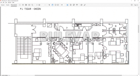 Izdaje se poslovni prostor u Pirotu, 150m2, 1. sprat, cg, centar