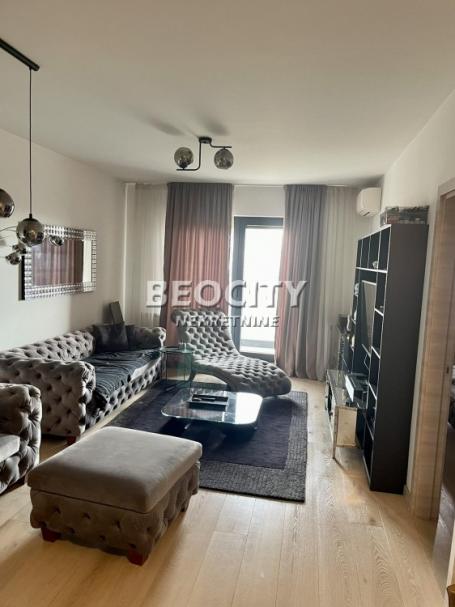 Novi Beograd, Blok 43, Milutina Milankovića, 2. 0, 62m2, 1200EUR SA GARAŽNIM MESTOM