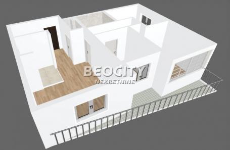 Voždovac, Lekino brdo, , 3. 5, 76m2, 243200EUR