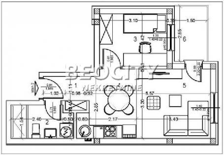 Novi Sad, Adice, Slavka Rodića, 1. 5, 36m2, 62000EUR