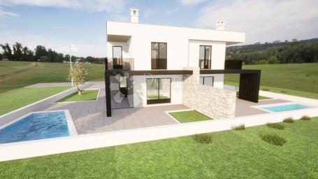 MODERN ROW VILLA WITH SWIMMING POOL NEAR UMAG