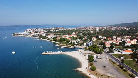 ZADAR, SUKOŠAN, 2-Zimmer-Wohnung, Penthouse in einem herrlichen Neubau mit Meerblick