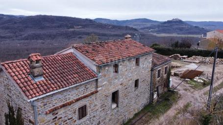 ISTRIEN, BUZET - Haus mit Panoramablick