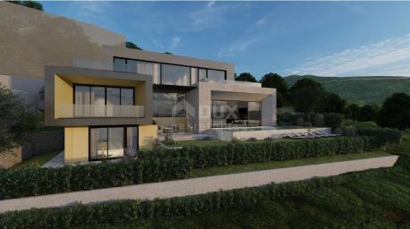 OPATIJA, ZENTRUM – imposante Villa oberhalb des Zentrums von Opatija mit Panoramablick auf das Meer 