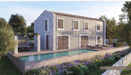 ISTRIEN, OPRTALJ – eine imposante mediterrane Designervilla mit Swimmingpool im Herzen Istriens