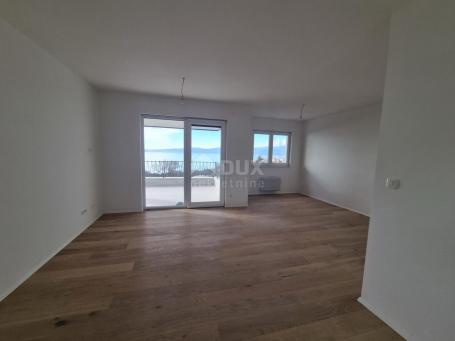 RIJEKA, KOSTRENA - 3BR + DB-Wohnung in einem neuen Gebäude, 300 m vom Meer entfernt mit Meerblick!