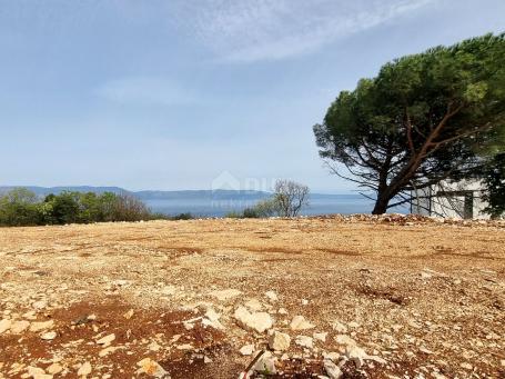 ISTRIA, RABAC - Land with building permit and sea view