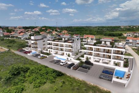 DALMATIA, PRIVLAKA New construction with sea view!