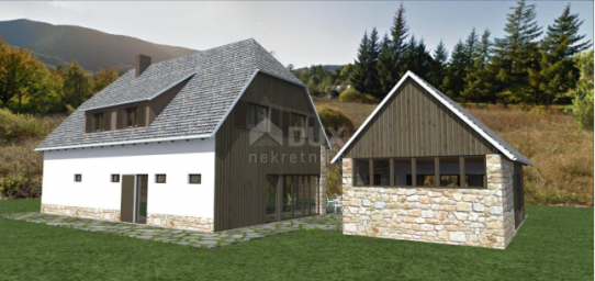 PLITVIČKA JEZERA - Building land with building permits for six houses