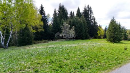 GORSKI KOTAR, RAVNA GORA - Attractive building plot, 1341 m2