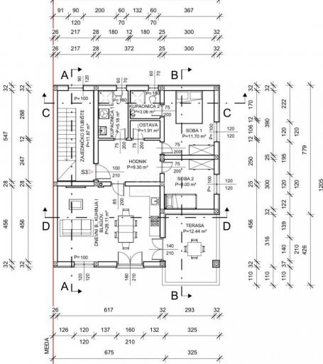 KLIMNO - die letzte Wohnung in einem neuen Gebäude 150 m vom Meer entfernt