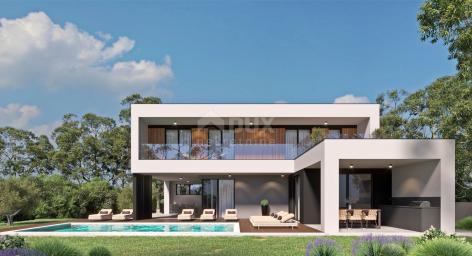 ISTRIA, LABIN - Modern new building with swimming pool