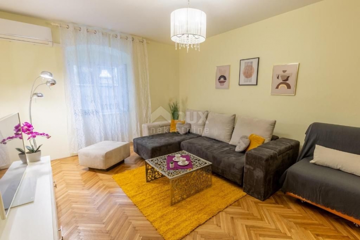 RIJEKA, ZENTRUM - 2 Schlafzimmer + Badezimmer, komplett möbliert