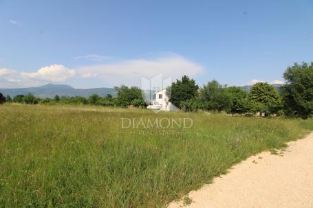 Kršan, building plot with an open view