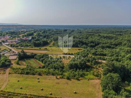 Svetvinčenat, surroundings, land for the construction of several buildings