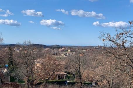 Istra, Poreč, građevinsko zemljište 963m2 s pogledom na more