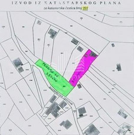 Grundstück Šestinski dol, Črnomerec, 888m2